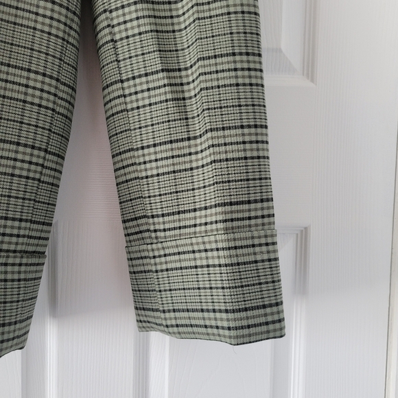 Michael Kors Collection Plaid Crop Pants - Picture 10 of 15
